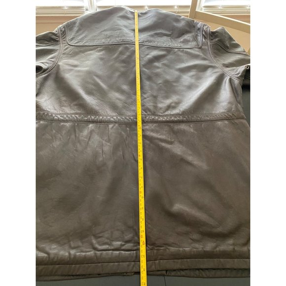 VTG Boyd's Philadelphia Luxury Leather Coat Mens US 44 Streetwear Hip Hop Jacket - Picture 14 of 16